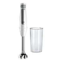 Blender de mână Braun MultiQuick 7 MQ7000 Alb - 1000 W | Metal, Plastic