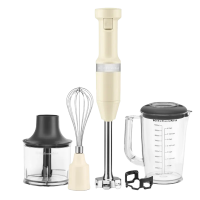 Погружной блендер KitchenAid 5KHBV83EAC Cream - 180 Вт | 1 л | Пластик