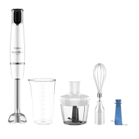 Погружной блендер Tefal Infiny Force HB944138 Белый - 1000 Вт | 0.5 л | Металл, Пластик