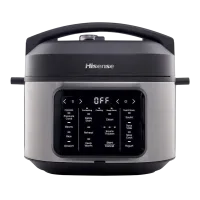 Мультиварка-скороварка Hisense HMC6SBK - 1500 Вт | 6 л | Антипригарное