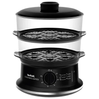 Пароварка Tefal VC140131 Чёрный - 900 Вт | 6 л | Антипригарное