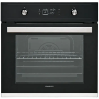 Cuptor Electric Sharp K60V19BQMEU Negru - Încorporabilă | 69 l | 270°C Cuptor Electric Sharp K60V19BQMEU Negru - Încorporabilă | 69 l | 270°C