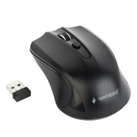 Mouse Gembird MUSW-4B-05 Negru - Optical | 1600 dpi | Fără fir