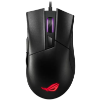 Gaming Mouse ASUS ROG Gladius II Core Negru - Optical | 6200 dpi | Cu fir Gaming Mouse ASUS ROG Gladius II Core Negru - Optical | 6200 dpi | Cu fir