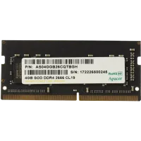 Оперативная память Apacer AS04GGB26CQTBGH 4ГБ - DDR4 SDRAM | 2666 МГц | 1x 4ГБ