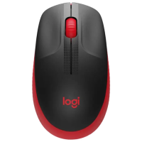 Mouse Logitech M190 Roșu - Optical | 1000 dpi | Fără fir Mouse Logitech M190 Roșu - Optical | 1000 dpi | Fără fir