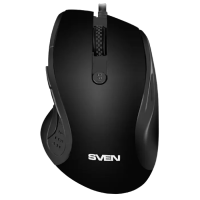 Mouse SVEN RX-113 Negru - Optical | 2000 dpi | Cu fir
