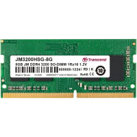 Оперативная память Transcend PC25600 8 ГБ - DDR4 SDRAM | 3200 МГц | 1x 8 ГБ