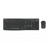 Set Tastatură + Mouse Logitech MK295 Membrană Negru - Fără fir | Rusă,Engleza Set Tastatură + Mouse Logitech MK295 Membrană Negru - Fără fir | Rusă,Engleza