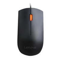 Мышь Lenovo 300 Чёрный - Оптический | 1600 dpi | Проводное