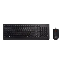 Клавиатура и мышь Lenovo 300 USB Combo Черный - Проводное | Английский,Русский