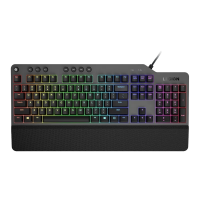 Tastatură Lenovo Legion K500 Mecanic Negru - Cu fir | Rusă,Engleza