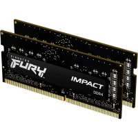 Оперативная память Kingston FURY Impact FURY Impact 32 ГБ Чёрный - DDR4 SDRAM | 3200 МГц | 2x 16 ГБ Оперативная память Kingston FURY Impact FURY Impact 32 ГБ Чёрный - DDR4 SDRAM | 3200 МГц | 2x 16 ГБ