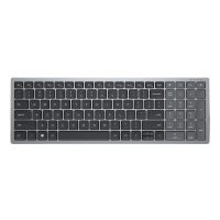 Tastatură DELL KB740 Membrană Gri - Fără fir | Engleza,Rusă