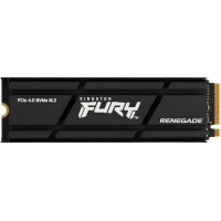 Unitate SSD Kingston FURY Renegade Heatsink 2000GB - M.2 NVMe | NVMe PCIe 4.0 x4 | 7000 MB/s Unitate SSD Kingston FURY Renegade Heatsink 2000GB - M.2 NVMe | NVMe PCIe 4.0 x4 | 7000 MB/s