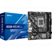 Placă de bază ASRock H610M-HVS/M.2 R2.0 LGA1700 Micro-ATX - Intel H610 | DDR4 SDRAM | 2x DIMM Placă de bază ASRock H610M-HVS/M.2 R2.0 LGA1700 Micro-ATX - Intel H610 | DDR4 SDRAM | 2x DIMM