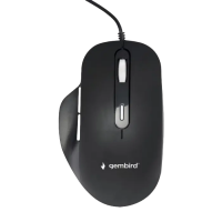 Mouse Gembird MUS-6B-02 Negru - Optical | 3600 dpi | Cu fir
