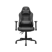 Игровое кресло Cougar Fusion S ПВХ Кожа Чёрный - Металл | Класс 4 | 114 - 122 см