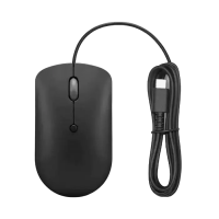 Mouse Lenovo 400 Compact Negru - Optical | 2400 dpi | Cu fir Mouse Lenovo 400 Compact Negru - Optical | 2400 dpi | Cu fir