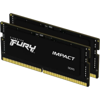 Оперативная память Kingston FURY Impact FURY Impact 32 ГБ Чёрный - DDR5 SDRAM | 6000 МГц | 2x 16 ГБ Оперативная память Kingston FURY Impact FURY Impact 32 ГБ Чёрный - DDR5 SDRAM | 6000 МГц | 2x 16 ГБ