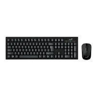 Set Tastatură + Mouse Genius KM-8101 Negru - Fără fir Set Tastatură + Mouse Genius KM-8101 Negru - Fără fir