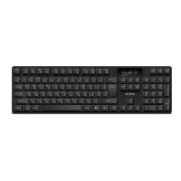 Tastatură SVEN KB-C2300W Membrană Negru - Fără fir | Ucraineană,Engleza,Rusă