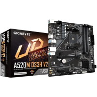 Placă de bază Gigabyte A520M DS3H V2 AM4 Micro-ATX - AMD A520 | DDR4 SDRAM | 4x DIMM Placă de bază Gigabyte A520M DS3H V2 AM4 Micro-ATX - AMD A520 | DDR4 SDRAM | 4x DIMM