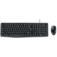 Set Tastatură + Mouse Genius KM-170 Membrană Negru - Cu fir | Rusă,Engleza Set Tastatură + Mouse Genius KM-170 Membrană Negru - Cu fir | Rusă,Engleza