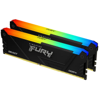 Memorie RAM Kingston FURY Beast RGB FURY Beast RGB 32GB Negru,albastru - DDR4 SDRAM | 3600 MHz | 2x 16GB
