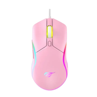 Игровая мышь Havit MS1029 Розовый - Оптический | 7200 dpi | Проводное