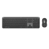 Set Tastatură + Mouse Logitech MK950 Membrană Gri - Fără fir | Engleza