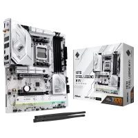 Материнская плата ASRock X870 STEEL LEGEND WIFI AM5 ATX - AMD X870 | DDR5 SDRAM | 4x DIMM Материнская плата ASRock X870 STEEL LEGEND WIFI AM5 ATX - AMD X870 | DDR5 SDRAM | 4x DIMM