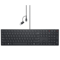 Клавиатура DELL KB525C Мембрана Черный - Проводное | Русский Клавиатура DELL KB525C Мембрана Черный - Проводное | Русский