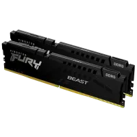 Оперативная память Kingston FURY Beast FURY Beast 64 ГБ Чёрный - DDR5 SDRAM | 6400 МГц | 2x 32 ГБ