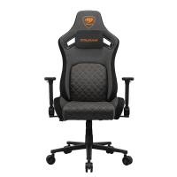 Игровое кресло Cougar Defensor Имитация льна Gray F - Класс 4 | 129 - 136 см