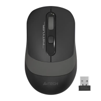 Mouse A4Tech FG10S Negru | Gri - Optical | 2000 dpi | Fără fir