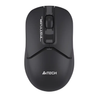 Mouse A4Tech FG12S Negru - Laser | 1200 dpi | Fără fir