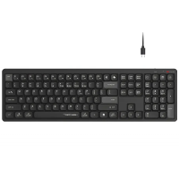 Tastatură A4Tech FBX55C Membrană Gri - Fără fir | Română,Engleza,Rusă