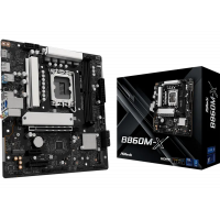 Placă de bază ASRock B860M-X LGA1851 Micro-ATX - Intel B860 | DDR5 SDRAM | 2x DIMM Placă de bază ASRock B860M-X LGA1851 Micro-ATX - Intel B860 | DDR5 SDRAM | 2x DIMM