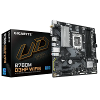Материнская плата Gigabyte B760M D3HP WIFI6 LGA1700 Micro-ATX - Intel B760 | DDR5 SDRAM | 4x DIMM Материнская плата Gigabyte B760M D3HP WIFI6 LGA1700 Micro-ATX - Intel B760 | DDR5 SDRAM | 4x DIMM