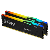 Оперативная память Kingston FURY Beast RGB FURY Beast RGB 32 ГБ Черный - DDR5 SDRAM | 6400 МГц | 2x 16 ГБ