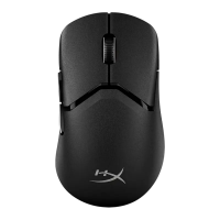 Mouse HyperX Pulsefire Saga Negru - Optical | 26000 dpi | Fără fir Mouse HyperX Pulsefire Saga Negru - Optical | 26000 dpi | Fără fir