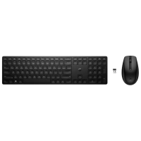 Клавиатура и мышь HP 655 Мембрана Черный - Беспроводное | Русский,Английский Клавиатура и мышь HP 655 Мембрана Черный - Беспроводное | Русский,Английский