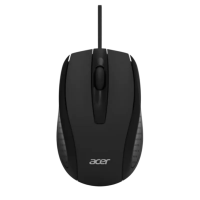 Мышь Acer Wired Optical Чёрный - Оптический | 1200 dpi | Проводное