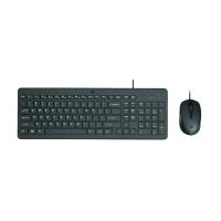 Клавиатура и мышь HP 150 Мембрана Черный - Проводное | Английский,Русский Клавиатура и мышь HP 150 Мембрана Черный - Проводное | Английский,Русский
