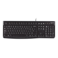 Tastatură Logitech K120 Membrană Negru - Cu fir | Ucraineană,Engleza Tastatură Logitech K120 Membrană Negru - Cu fir | Ucraineană,Engleza