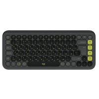 Tastatură Logitech POP ICON Membrană Gri - Fără fir | Ucraineană,Engleza Tastatură Logitech POP ICON Membrană Gri - Fără fir | Ucraineană,Engleza
