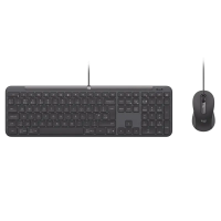 Set Tastatură + Mouse Logitech Signature Slim MK620 Membrană Negru - Cu fir | Engleza