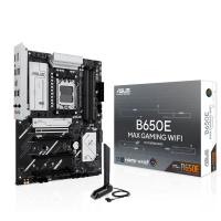 Placă de bază ASUS B650E MAX GAMING WIFI AM5 ATX - AMD B650 | DDR5 SDRAM | 4x DIMM Placă de bază ASUS B650E MAX GAMING WIFI AM5 ATX - AMD B650 | DDR5 SDRAM | 4x DIMM