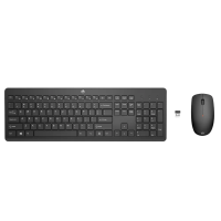 Клавиатура и мышь HP 230 Мембрана Черный - Беспроводное | Русский,Английский Клавиатура и мышь HP 230 Мембрана Черный - Беспроводное | Русский,Английский